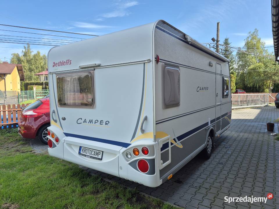 Dethleffs Camper 450 MOVER ciepła woda markiza VAT marża małopolskie Kraków