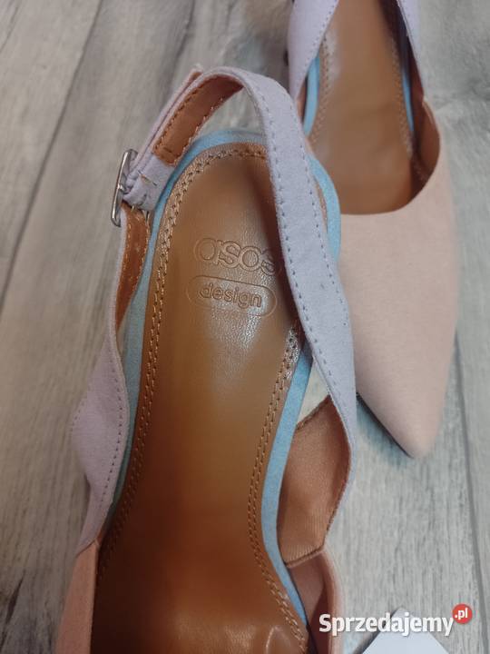 40 ASOS DesignPastelowe czółenka wieczorowe z Asos Kraków sprzedam