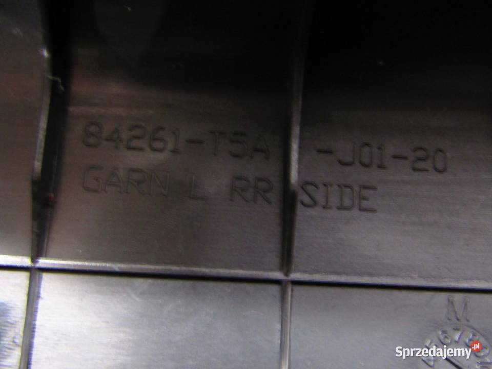 OSŁONA NAKŁADKA PROGU LEWY TYŁ TYLNA HONDA JAZZ osobowe