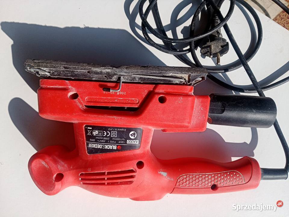 szlifierka oscylacyjna blackdecker Dom i Ogród Wieluń sprzedam