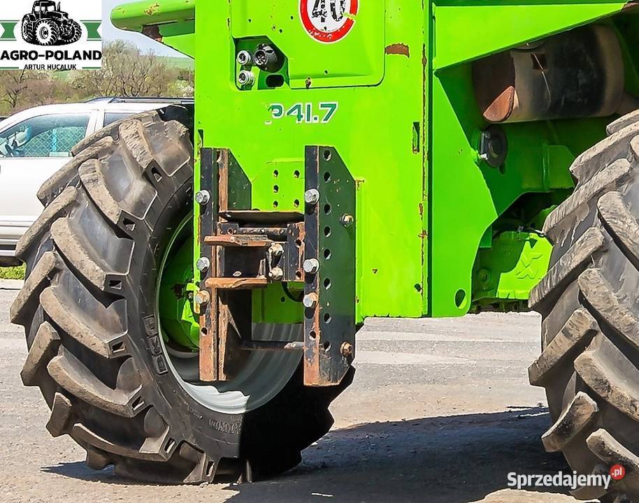 Merlo P 417 FARMER 2013 ŁYŻKA Rok produkcji 2013 Dźwigi, podnośniki Motoryzacja Kudowa-Zdrój