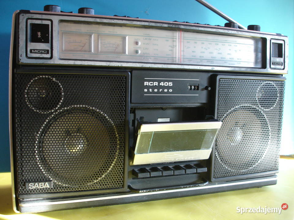 Radiomagnetofon SABA RCR405 Radioodtwarzacze Zielona Góra