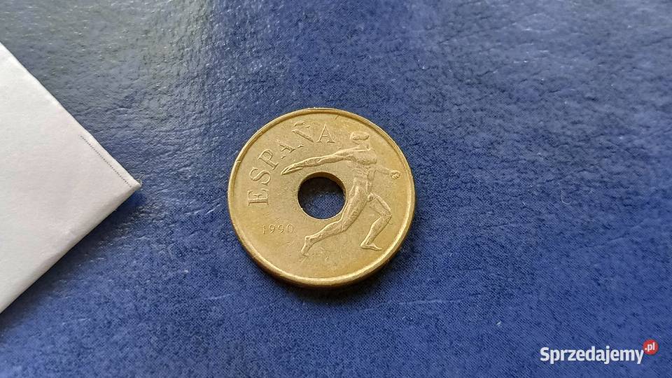 Stare monety 25 ptas 1990 Hiszpania Lesko sprzedam