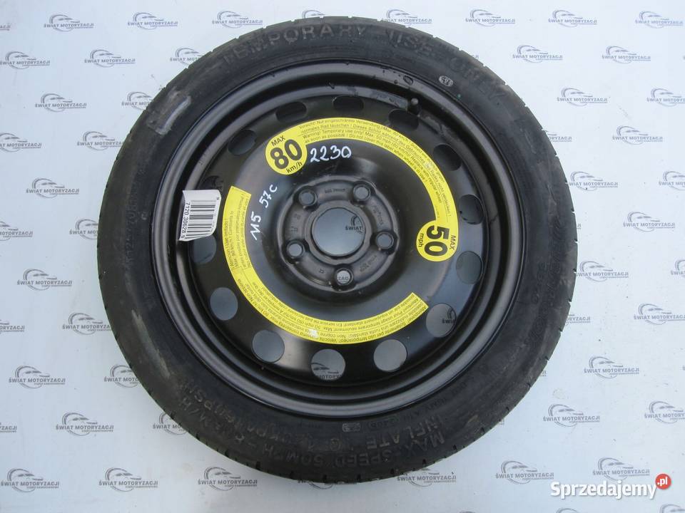 AUDI A3 II 8P GOLF V LEON II koło dojazdowe świętokrzyskie sprzedam