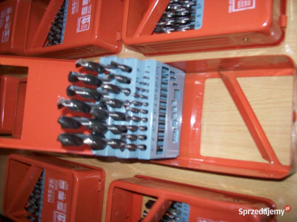 Wiertła do metalu HSS kpl 25 113mm do metalu