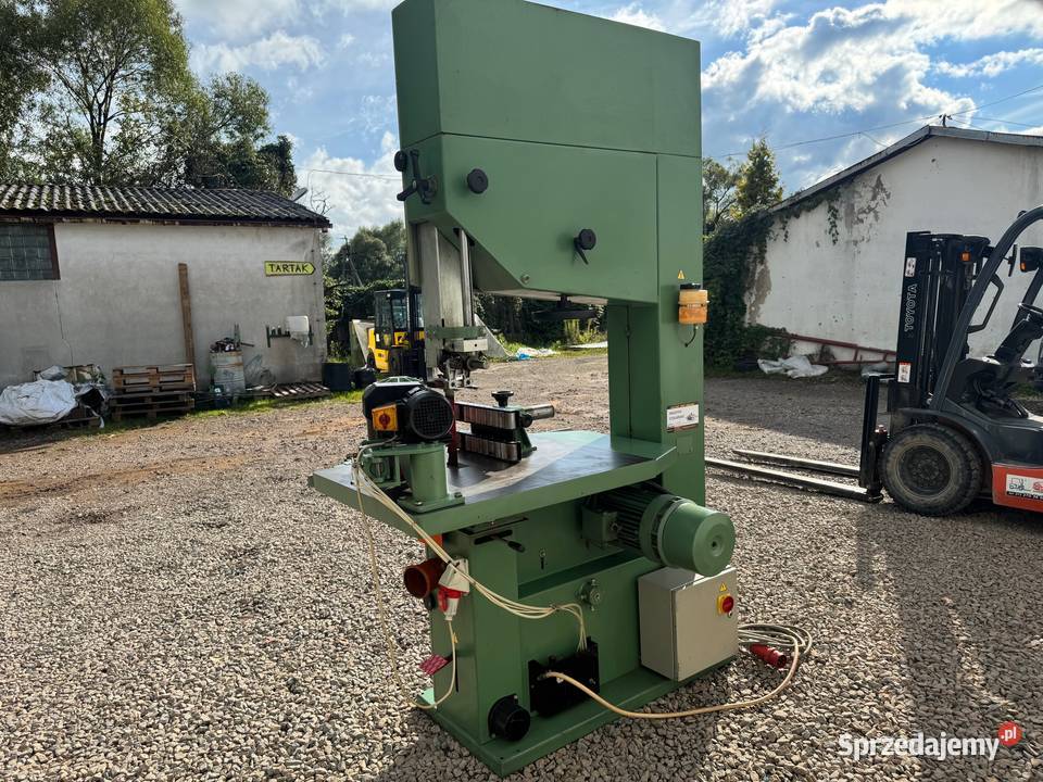 Piła taśmowa rozdzielcza do cięcia lameli i Produkcja Kalwaria Zebrzydowska