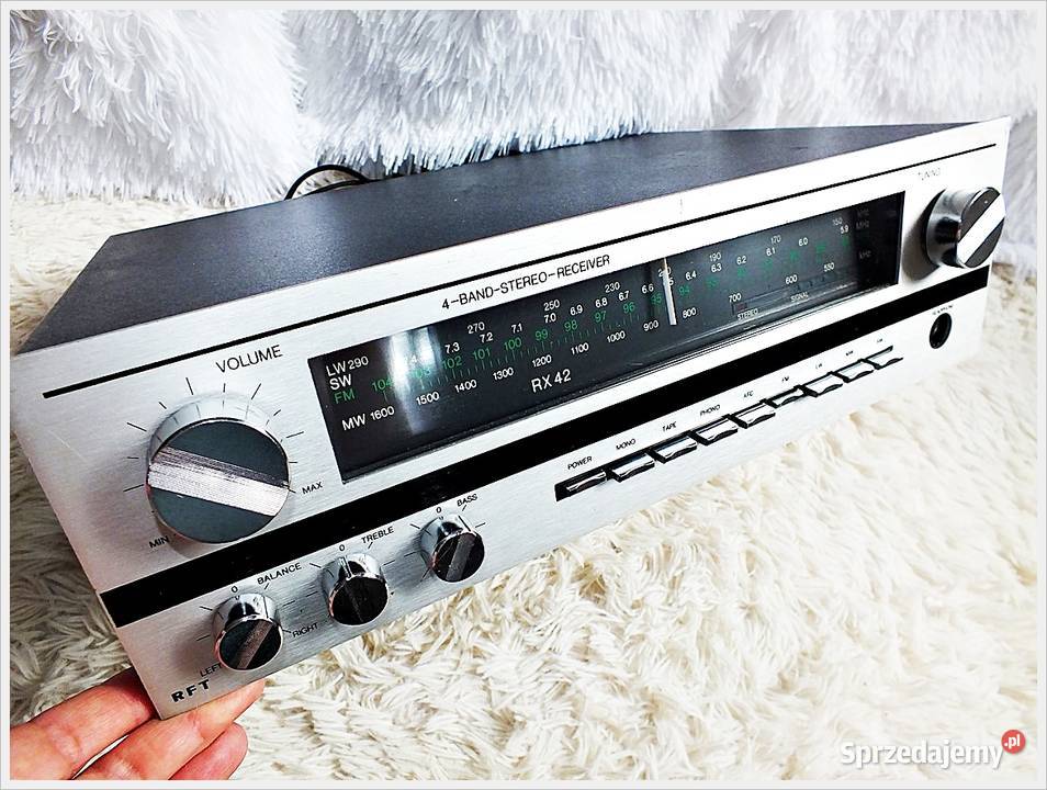 Amplituner MODUS RX-42 HIFI - RFT lata 80' Piękny Vintage