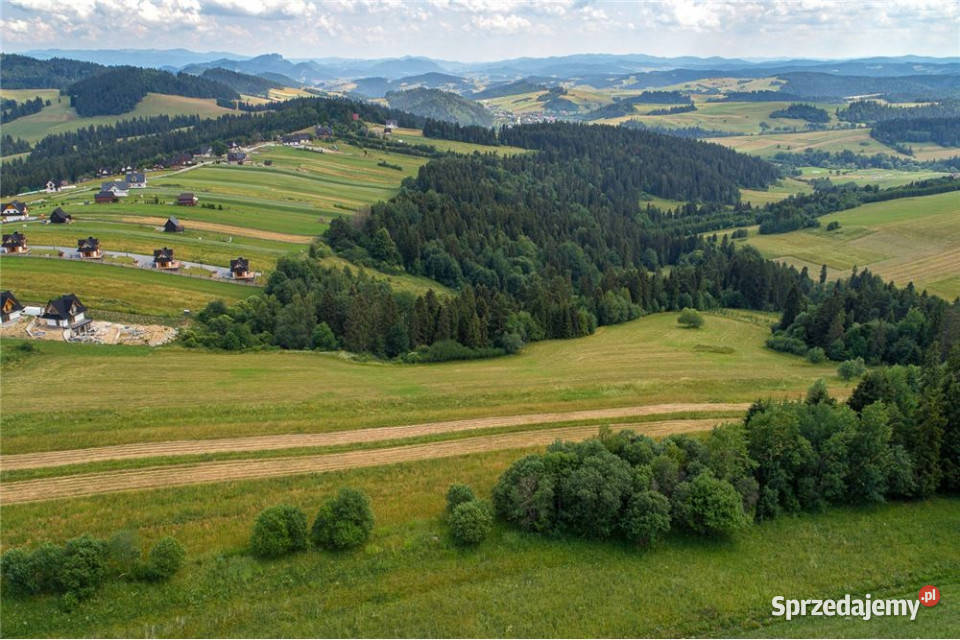 Działka z pięknym widokiem na Tatry małopolskie sprzedam