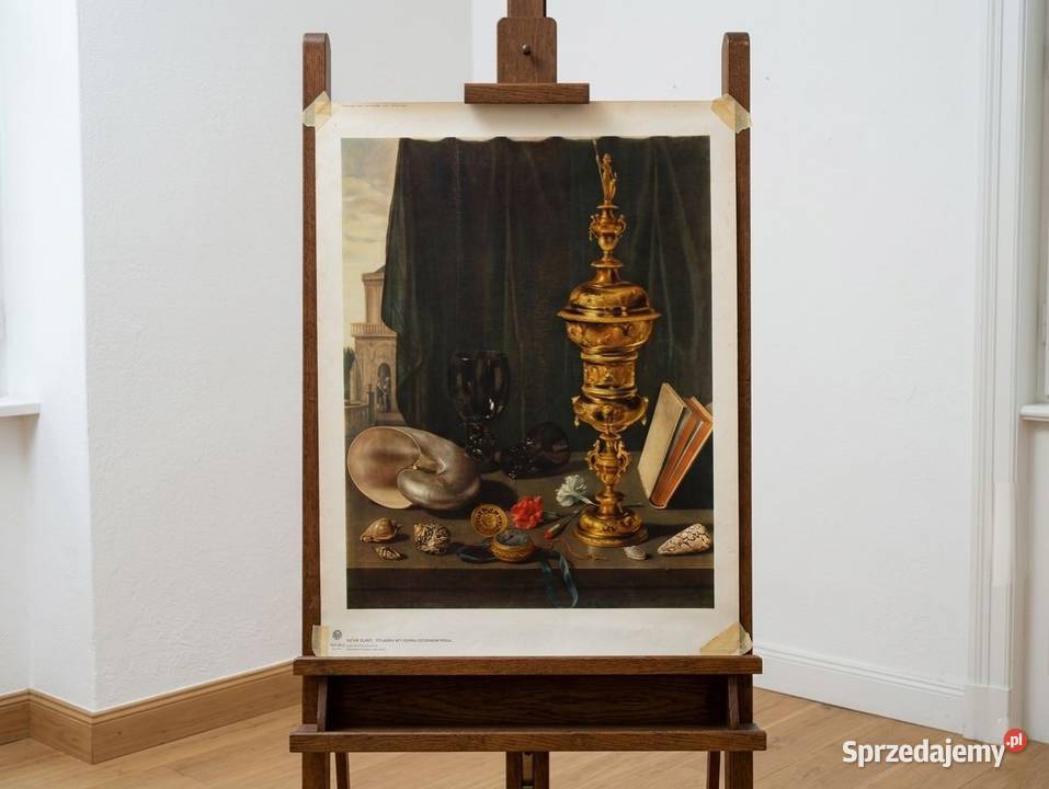 VINTAGE Plakat Muzealny Pieter Claesz Wyd Drezno Wrocław