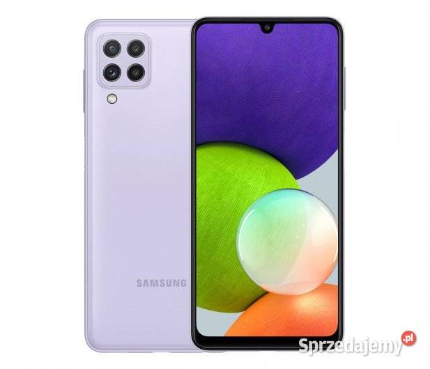 SAMSUNG Galaxy A22 SMARTFON 4/128GB biały NOWY