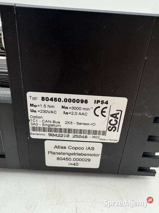 SCA Schucker 80450000096 Servomotor Warszawa