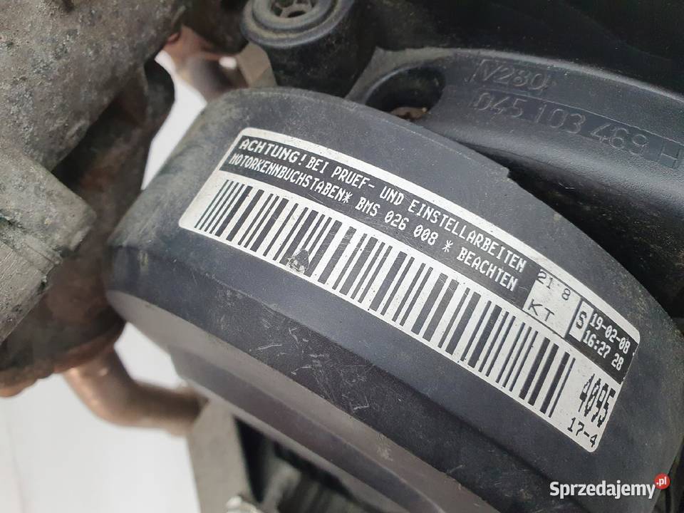 SILNIK KOMPLETNY VW Polo V 14 TDI 80 132 sprawny Chełm
