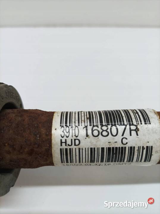 PÓŁOŚ LEWY PRZÓD 10 TCE 90 391016807R Dacia