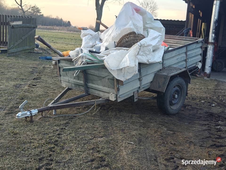 Przyczepka sam 2x1 zarejestrowana Kock