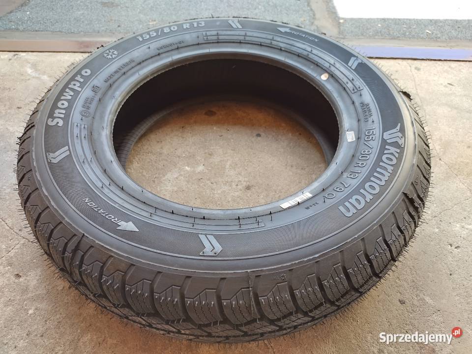 1 nowa opona zimowa Kormoran Snowpro 15580 R13 Dąbrowa Górnicza