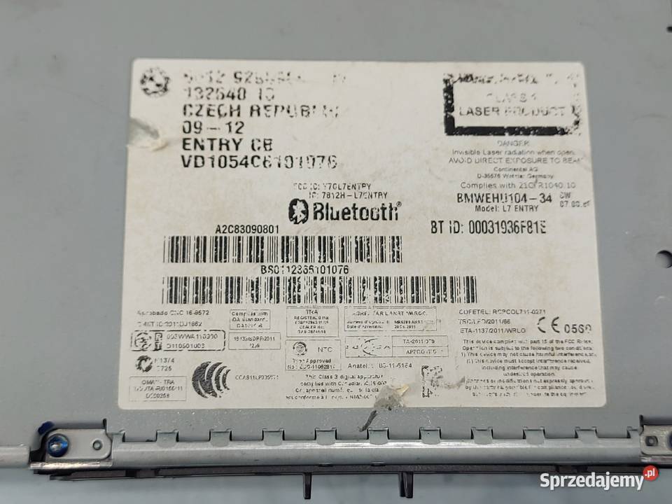 BMW 1 F20 F21 12r radio CD Części samochodowe Kielce