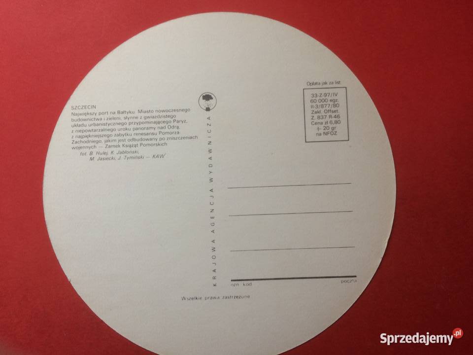 635 Widokówka Szczecin