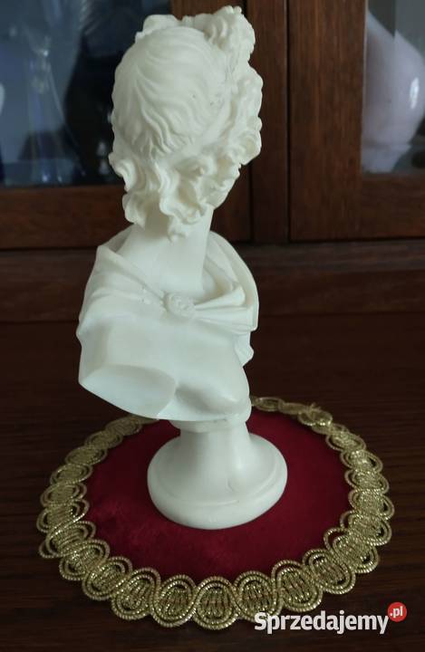 Popiersie Apolla z alabastru wielkopolskie Krotoszyn