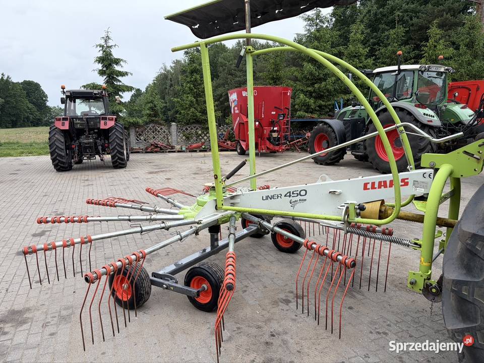 Zgrabiarka karuzelowa Claas Liner 450 mazowieckie