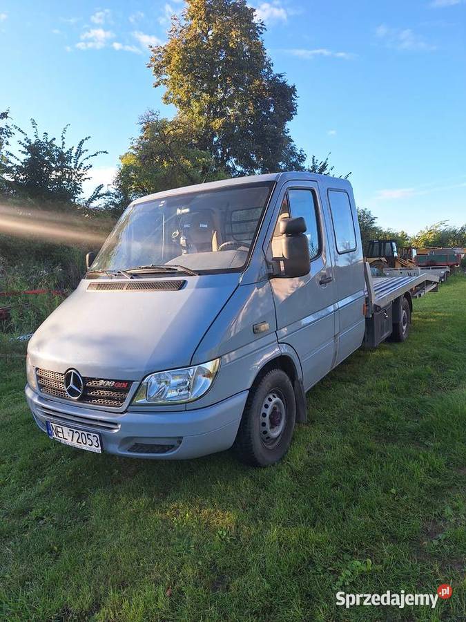 Auto laweta Mercedes Sprinter 29TD 120KM Mercedes-Benz Ełk