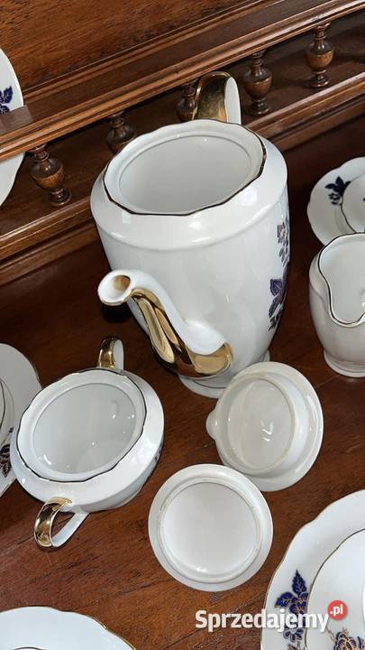 Serwis do kawy Ćmielów Na 5 osób Model Feston Gdańsk sprzedam