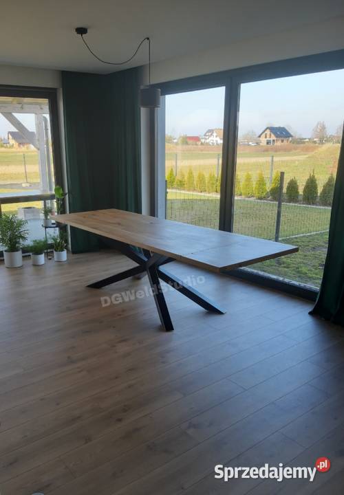 Stół dębowy SPIDER nowoczesny stół pająk loft Wieliczka