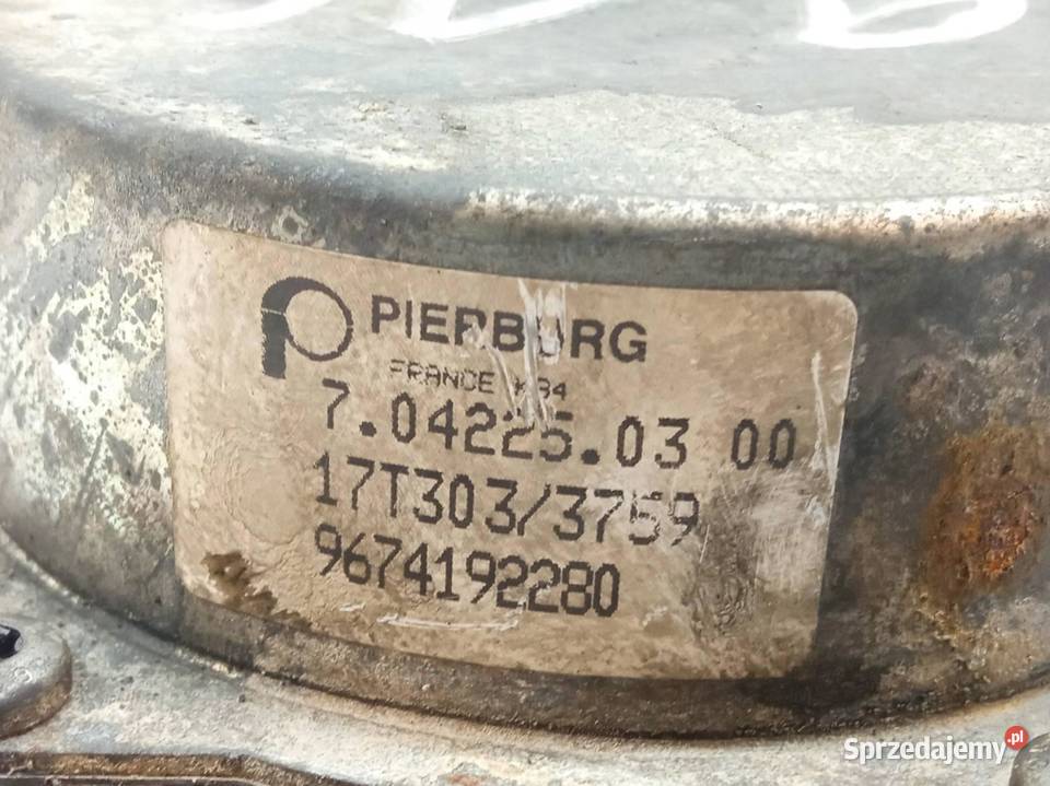 POMPA VACUM 9674192280 20 TDCI Ford Mondeo Mk5 Rok produkcji 2017 świętokrzyskie