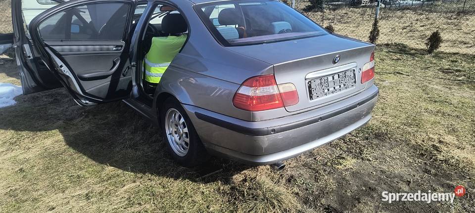BMW E46 do remontu na części aluminiowe felgi Seria 3 Pisz