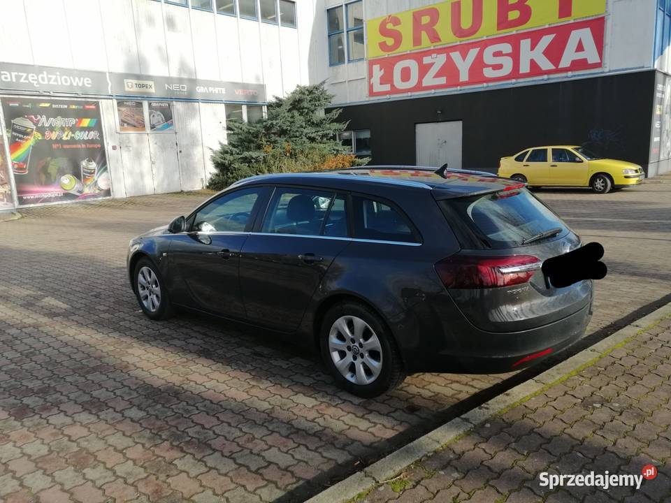 Opel Insignia polift 2015 blokada skrzyni biegów