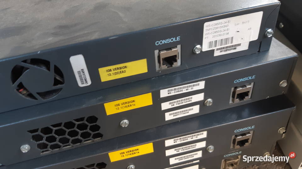 cisco switch catalyst 2950 wsc2950g24ei Szamotuły
