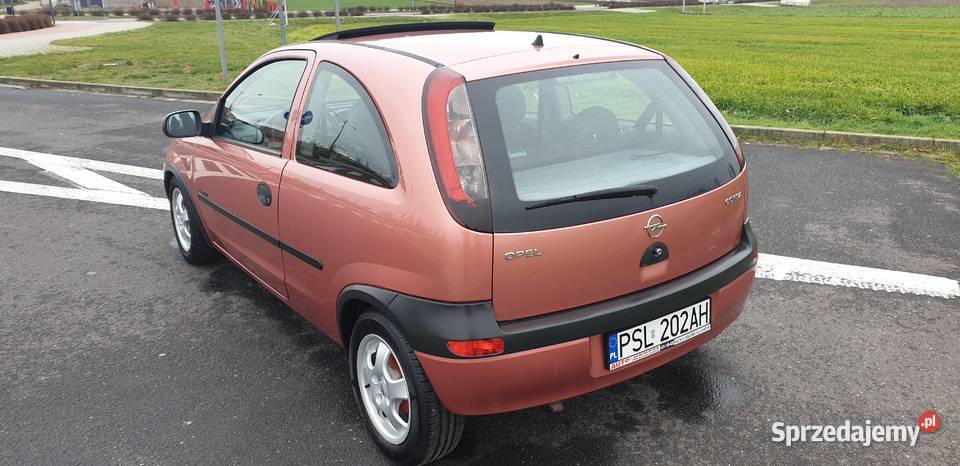 Opel corsa C Comfort 2001 10 2lata opłaty bez manualna Corsa Słupca
