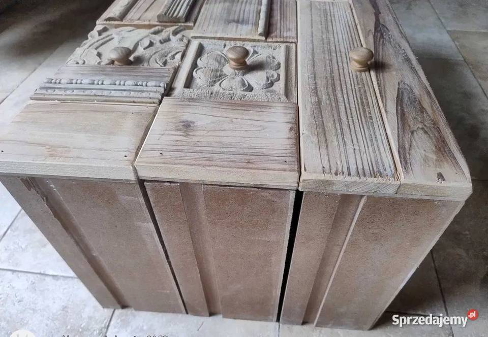 Szuflady Fronty dekory sosnowe 3 Serock