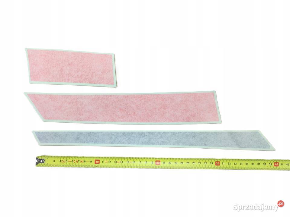 KOMPLET NAKLEJEK LEWY BOCZEK SUZUKI RG500 1986