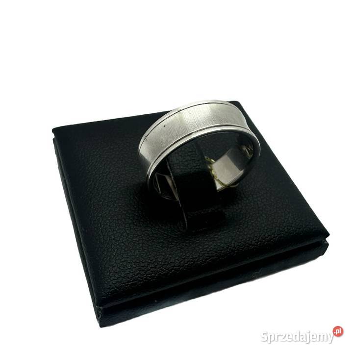 Srebrna Obrączka Próby 925 453g Rozmiar 17 Pierścionki Elbląg