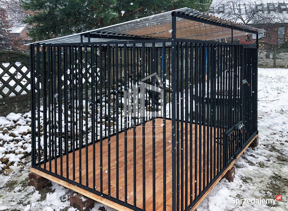 Kojec Psów 3x2m Drewniana podłoga Uchwyt na Gorzów Wielkopolski sprzedam