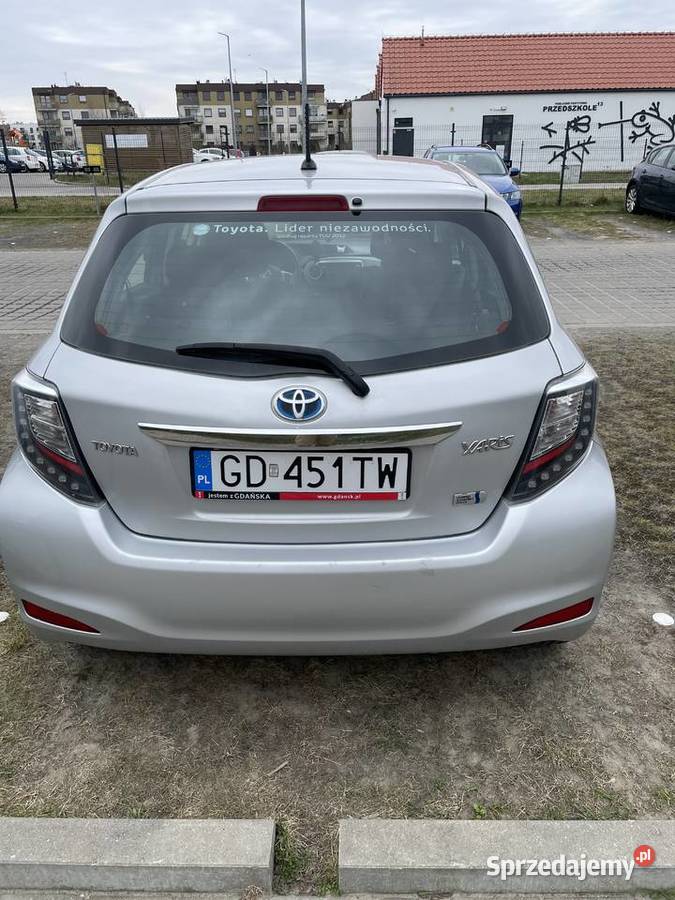Toyota yaris pomorskie