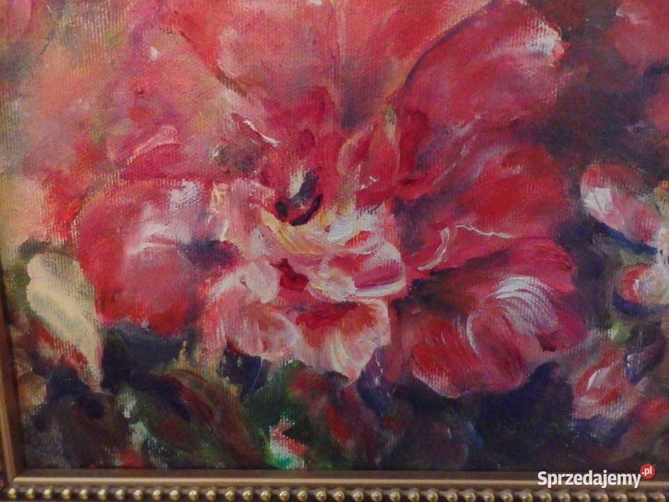 Obraz olejny PEŁNIA SZCZĘŚCIA Rabka-Zdrój sprzedam