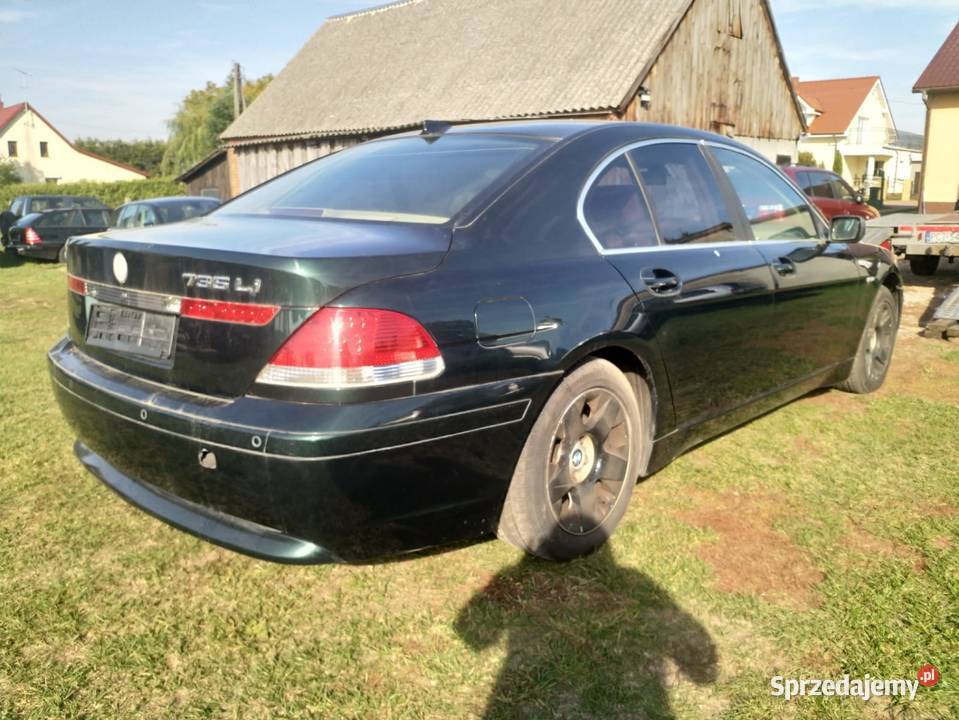 BMW E65 735i n62b36a oxfordgruen 2 metallic Pozostałe