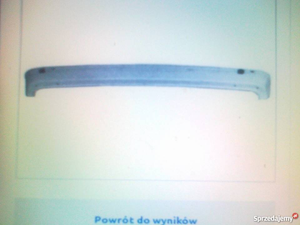 WZMOCNIENIE ZDERZAKA TYLNEGO DO BMW SERIA 5 E34 Pruszków