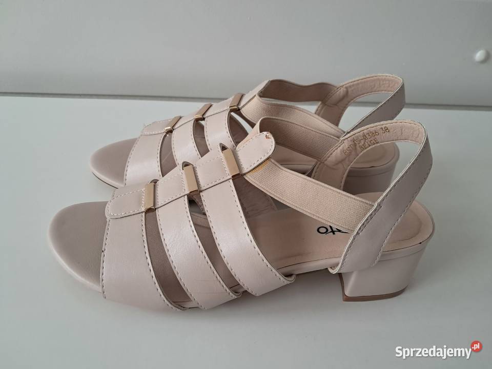 Buty damskie sandały beżowe Evento do sprzedania małopolskie Kraków