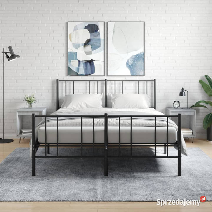 Szafki nocne 2 szarość betonu 40x35x50 WM830725 Warszawa sprzedam