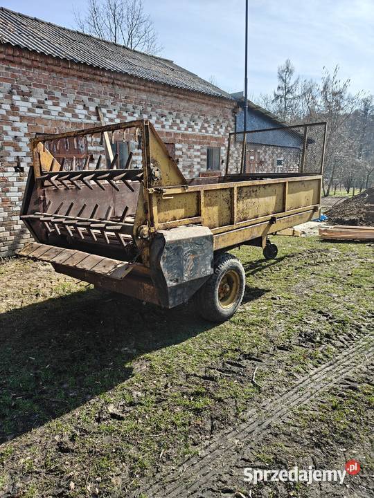 Rozrzutnik obornika jednoosiowy Babin