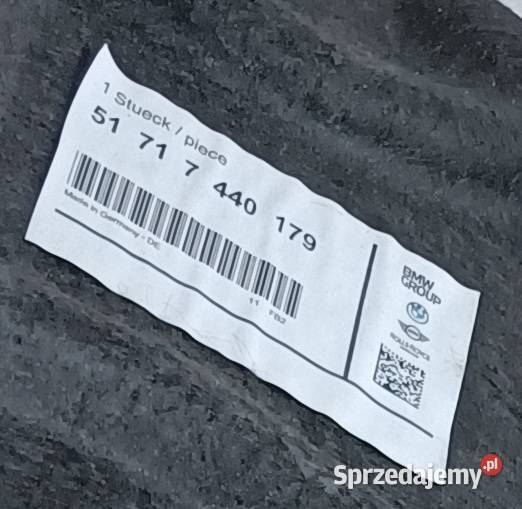 BMW 1 F40 2 F44 NADKOLE LEWY TYŁ 51717440179 Pleszew sprzedam