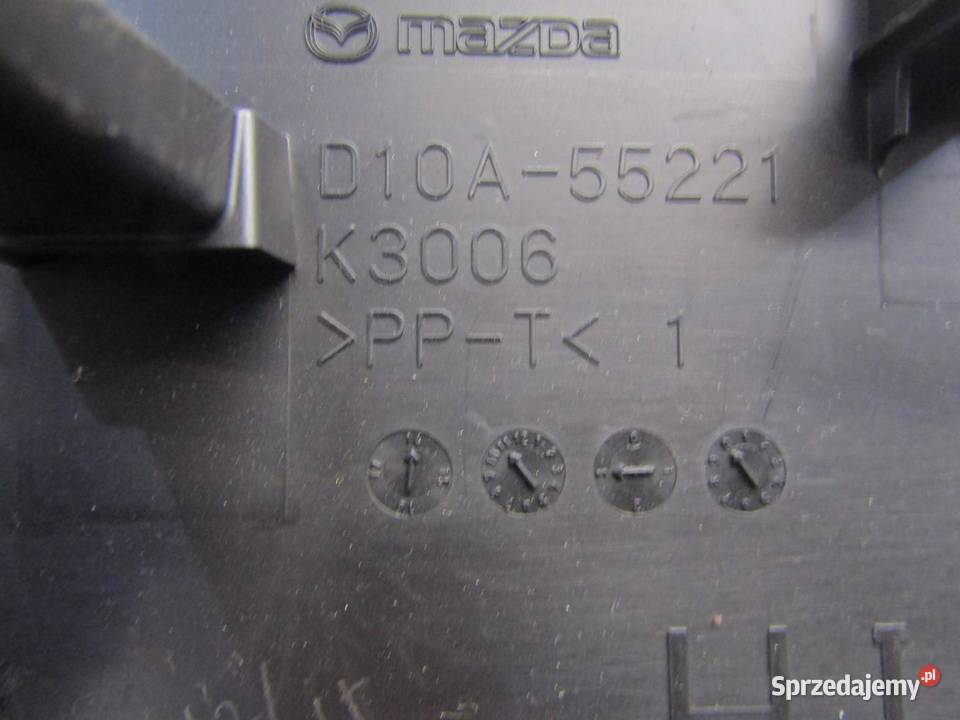 OSŁONA OBUDOWA KONSOLI DESKI MAZDA 2 DJ