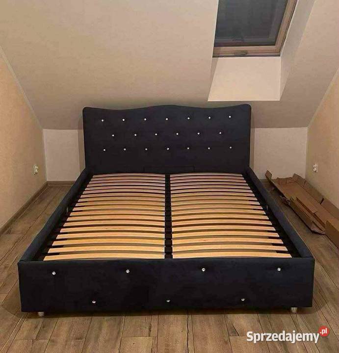 Łóżka sypialniane tapicerowane 5 Szczecin sprzedam