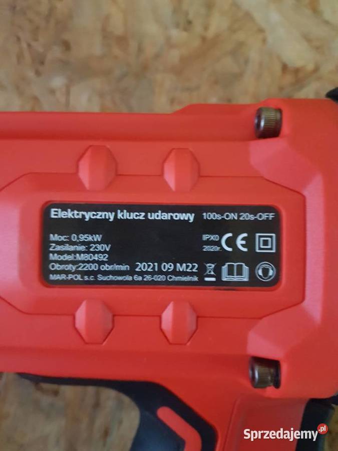 KLUCZ ELEKTRYCZNY UDAROWY MARPOL 800nm Mocny 12