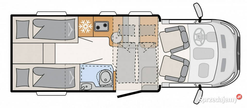 samochody kempingowe Dethleffs JUST GO T6815 EB
