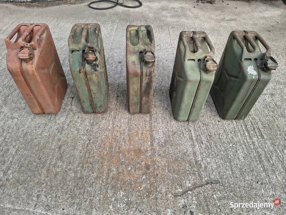 Kanistry metalowe 20l zachodniopomorskie