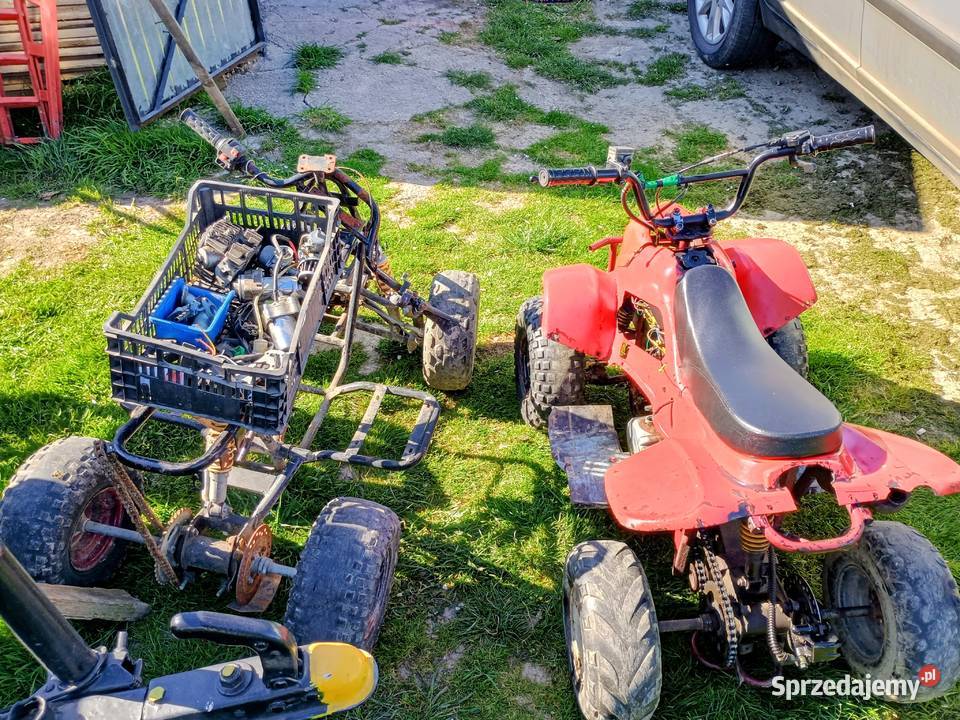 Atv 110 sprawny druga rama i zapasowe części dolnośląskie Środa Śląska