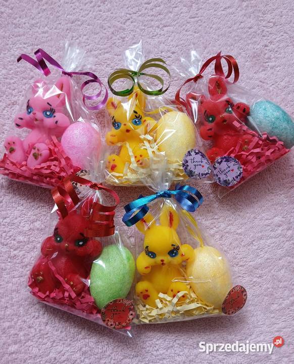 Zajączyk mydlany Wielkanocny z dekorem Wrocław